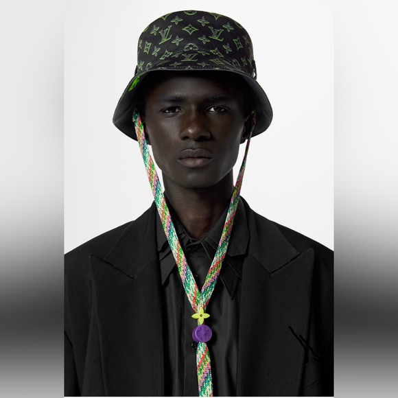 AUTHENTIC LV Play Monogram Spotlight Bucket Hat - MEDIUM SIZE SERIOUS BUYERS - Picture 1 of 14